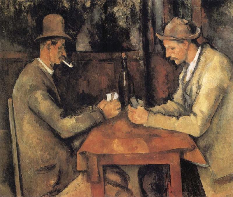 Paul Cezanne The Card-Players china oil painting image